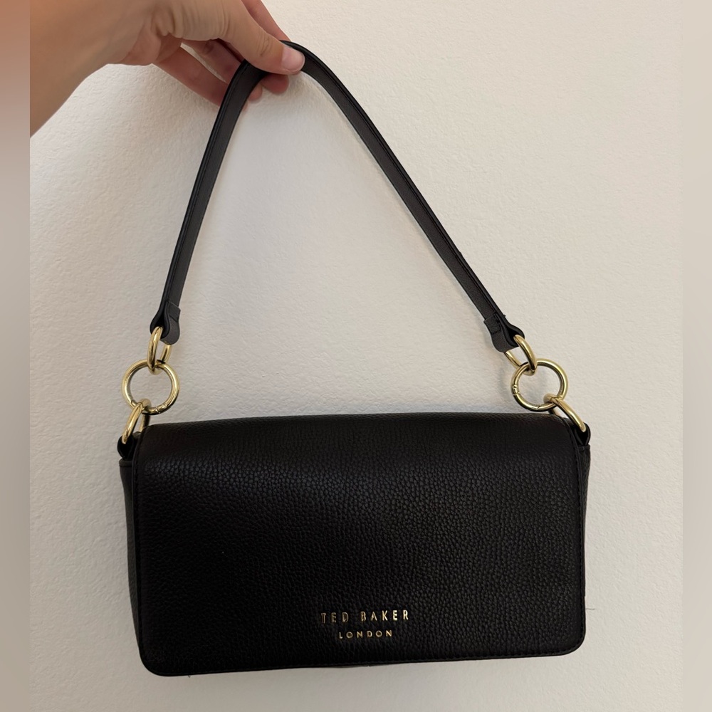 Ted Baker 100% Leather Baguette Bag